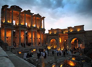 ephesus, the library of celcues image
